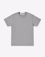 Play Reverse Black Heart T-Shirt – Grey - Image 2