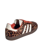 CDG Adidas Samba Red Leopard - Image 2