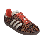 CDG Adidas Samba Red Leopard