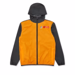 CDG x K-Way Orange and Black Zip-Up Jacket