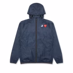 CDG x K-Way Navy Zip-Up Jacket