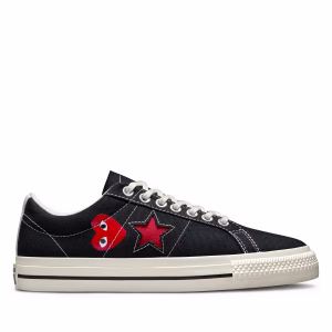 CDG Converse One Star Low Top (Black)