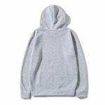 Comme Des Garcons Small Red Heart Gray Hoodie