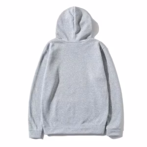 Comme Des Garcons Small Red Heart Gray Hoodie