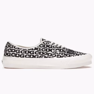 Vans Authentic x CDG Black Rubber Tab