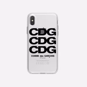 CDG 3 Logo Transparent iPhone Case