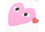 Comme-des-Garcons-PLAY-Red-Emblem-Heart-T-shirt-White-Pink-2