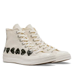 CONVERSE MULTI HEARTS HIGH TOP WHITE - Image 2