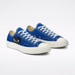 CONVERSE BLACK HEART BLUE LOW TOP - Image 2